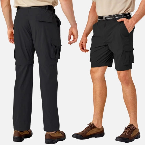 Calça Masculina 2 em 1 preta - Aoba Comprei